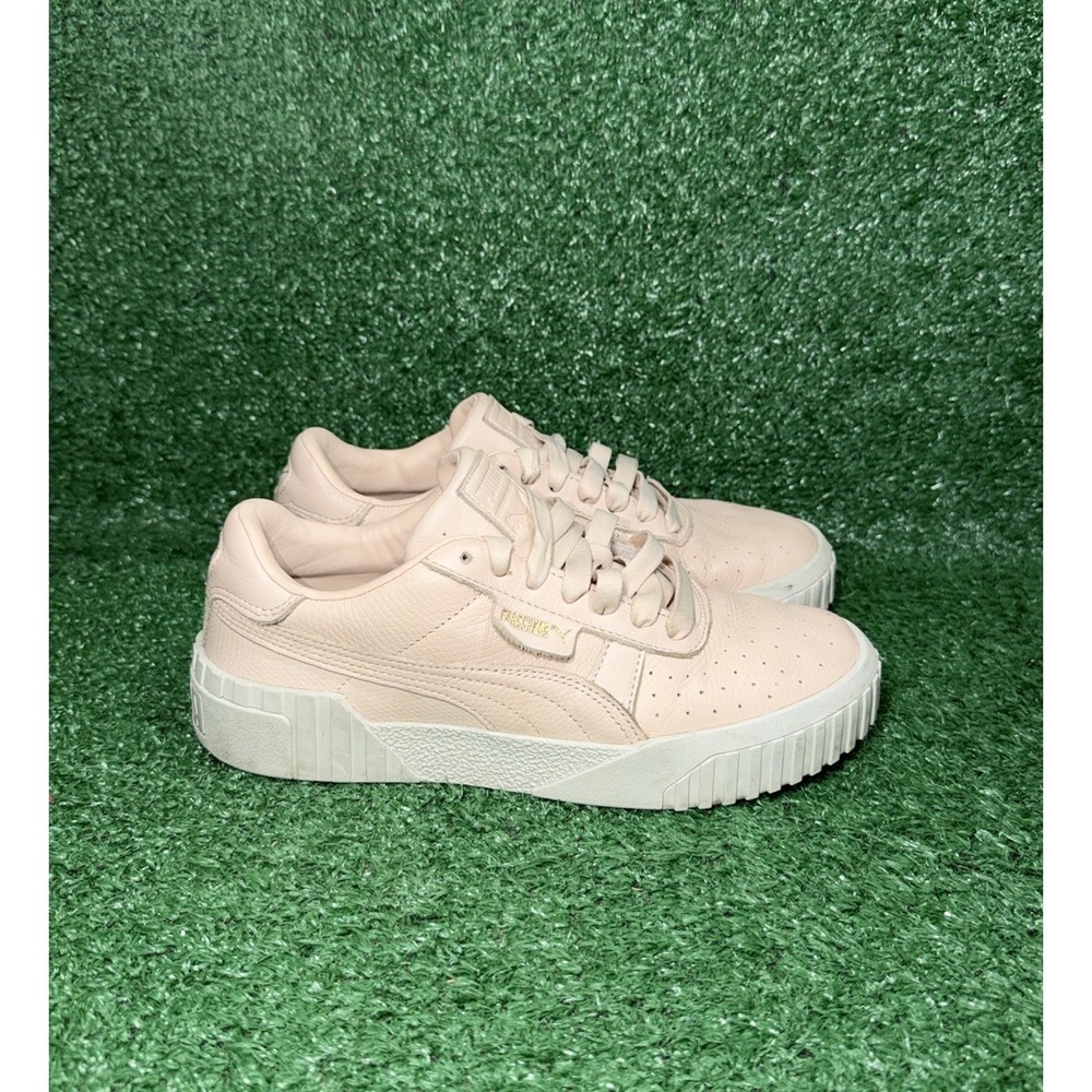 Puma Shoes Women Size 8 Cali Pink Low Top Casual Comfort Classic Retro Sneakers